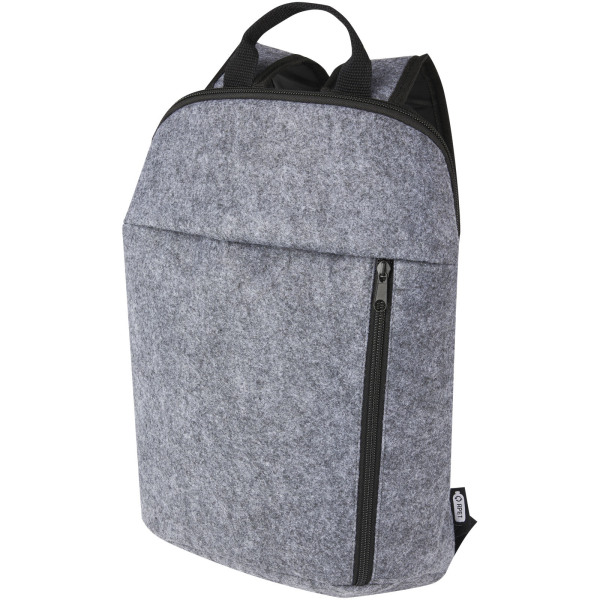 Felta GRS recycled felt cooler backpack 7L - Medium grey
